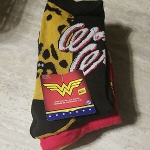 DC Comics Wonder Woman Men's Socks - Brand new
